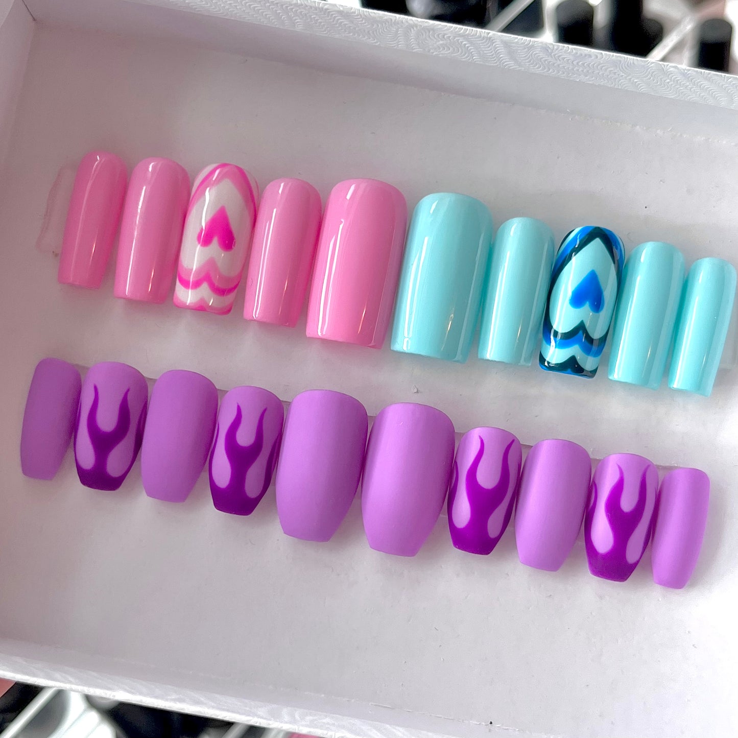 Purple Flames