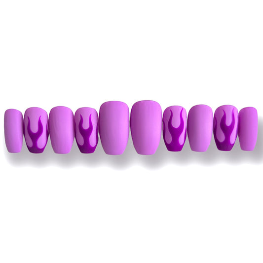 Purple Flames